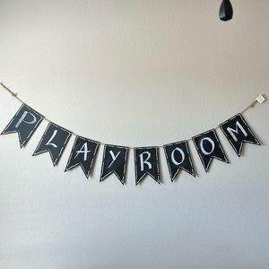 Chalk Room decore sign
